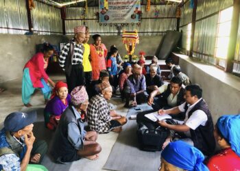 सामाजिक सुरक्षा भत्ता परिचयपत्र नवीकरणसँगै स्वास्थ्य परिक्षण