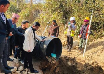 खानेपानी र ढलका लागि पन्ध्र करोडको स्रोत सुनिश्चितता