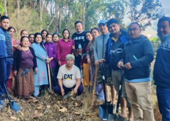 डडेलो जोखिम न्युनिकरणका लागि अग्नि रेखा