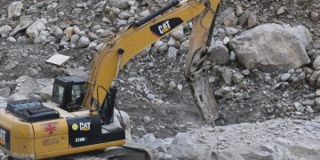 बाढीले क्षति पुगेको रसुवागढी जलविद्युत् आयोजनाको पुनर्निर्माण तीव्र